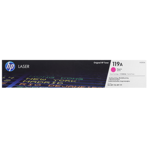 Купить Картридж лазерный HP 119A пурпурный в интернет-магазине DNS. Характеристики, цена HP 119A | 5063634.