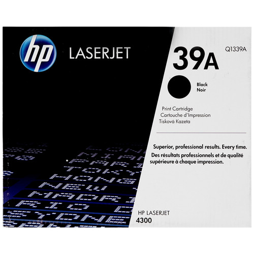 Купить Картридж лазерный HP 39A (Q1339A) черный, с чипом в интернет-магазине DNS. Характеристики, цена HP 39A (Q1339A) | 0005251.