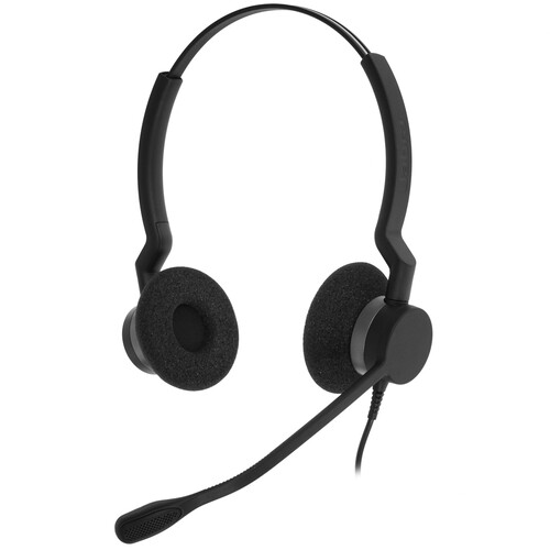 Купить Проводные наушники Jabra BIZ 2300 USB Duo  черный 2021 в интернет-магазине DNS. Характеристики, цена Jabra BIZ 2300 USB Duo | 5359003.