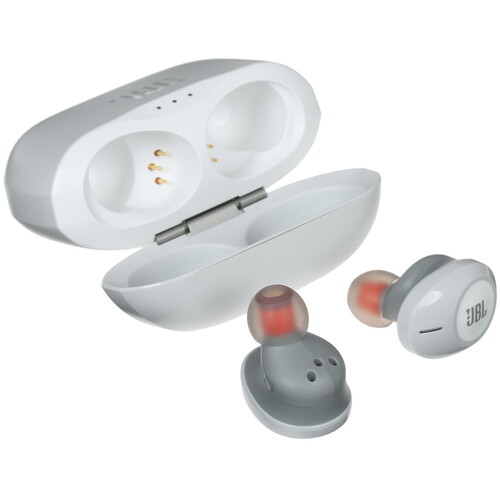 Купить TWS гарнитура JBL TUNE 120TWS белая в интернет-магазине DNS. Характеристики, цена  | 1379701.