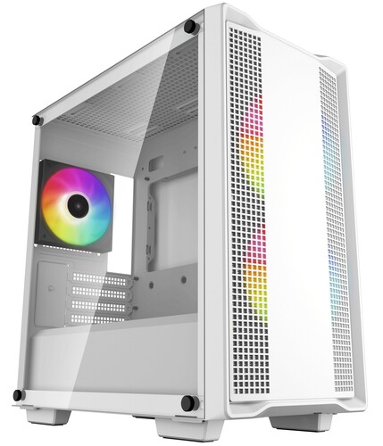 Купить Корпус DEEPCOOL CC360 ARGB [R-CC360-BKAPM3-G-1] белый в интернет-магазине DNS. Характеристики, цена DEEPCOOL CC360 ARGB | 5412074.
