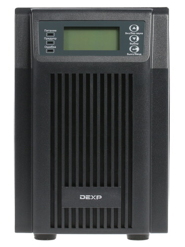 Купить ИБП DEXP ONLINE 1000VA (двойное преобразование,1000ВА, 4 роз IEC320,USB) в интернет-магазине DNS. Характеристики, цена  | 1009827.