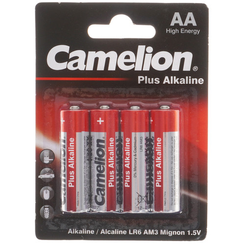 Купить Батарейка Camelion Plus Alkaline AA (LR6/ER14505/FR6/R6P) в интернет-магазине DNS. Характеристики, цена Camelion Plus Alkaline | 5331284.