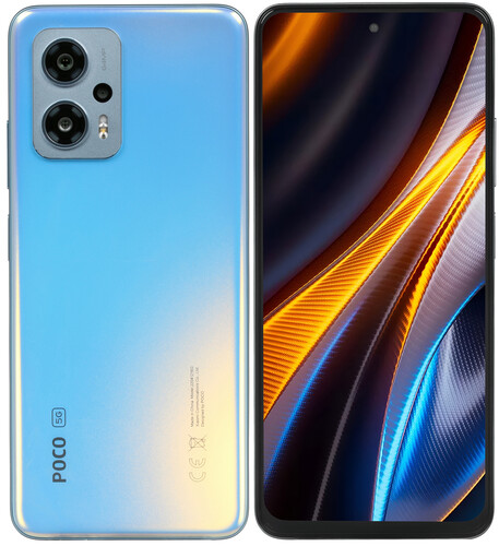 Купить 6.6" Смартфон POCO X4 GT 256 ГБ синий в интернет магазине DNS ...