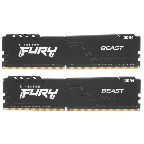 Купить Оперативная память Kingston FURY Beast Black [KF432C16BBK2/32] в интернет-магазине DNS. Характеристики, цена Kingston FURY Beast Black | 4837702.