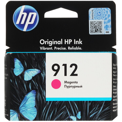 Купить Картридж HP 912 (3YL78AE) пурпурный в интернет-магазине DNS. Характеристики, цена HP 912 (3YL78AE) | 1377794.