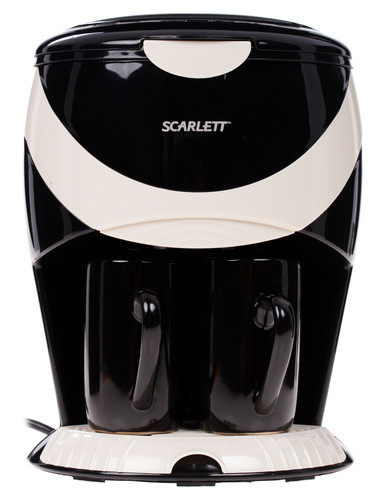 Купить Кофеварка Scarlett SC-1032 [450Вт, капельная, кофе: молотый, объем 0.2 л] черный в интернет-магазине DNS. Характеристики, цена  | 1904295.