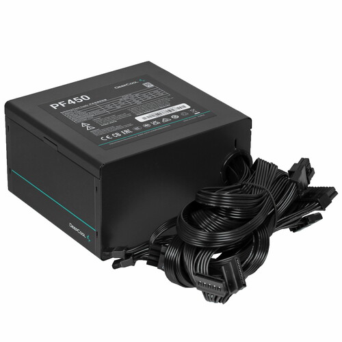 Купить Блок питания DEEPCOOL PF450 [R-PF450D-HA0B-EU] черный в интернет-магазине DNS. Характеристики, цена DEEPCOOL PF450 | 4853752.