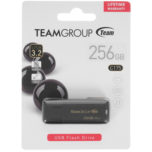 Купить Память USB Flash 256 ГБ Team Group C175 [TC1753256GB01] в интернет-магазине DNS. Характеристики, цена Team Group C175 | 5058649.