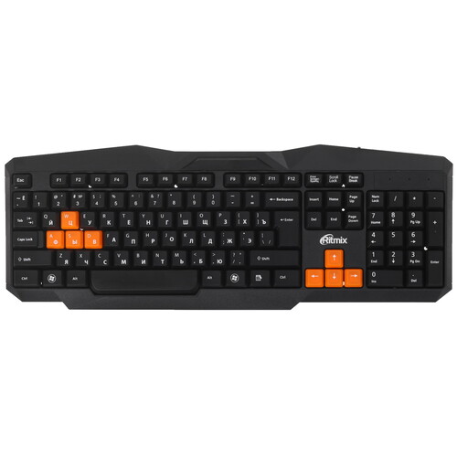 Купить Клавиатура  проводная Ritmix RKB-152 в интернет-магазине DNS. Характеристики, цена Ritmix RKB-152 | 8198125.