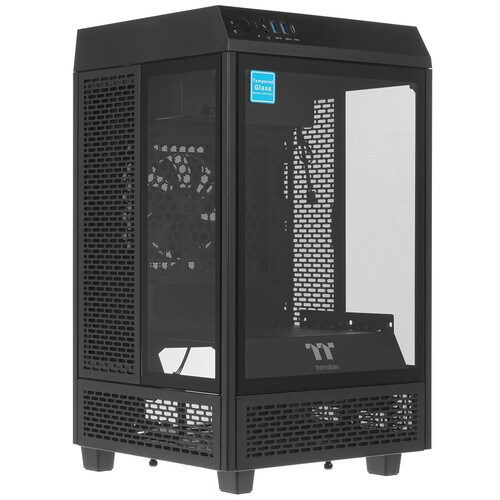 Купить Корпус Thermaltake The Tower 100 [CA-1R3-00S1WN-00] черный в интернет-магазине DNS. Характеристики, цена Thermaltake The Tower 100 | 4745581.