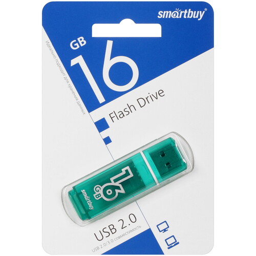 Купить Память USB Flash 16 ГБ Smartbuy Glossy [SB16GBGS-G] в интернет-магазине DNS. Характеристики, цена Smartbuy Glossy | 5446905.