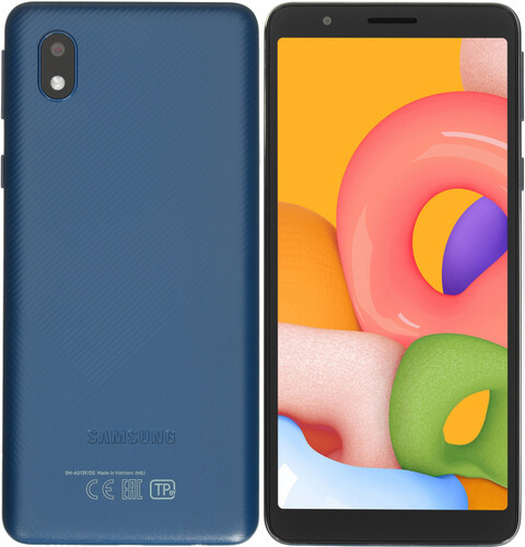 Купить 5.3" Смартфон Samsung Galaxy A01 Core 16 ГБ синий в интернет-магазине DNS. Характеристики, цена Samsung Galaxy A01 Core | 1677922.