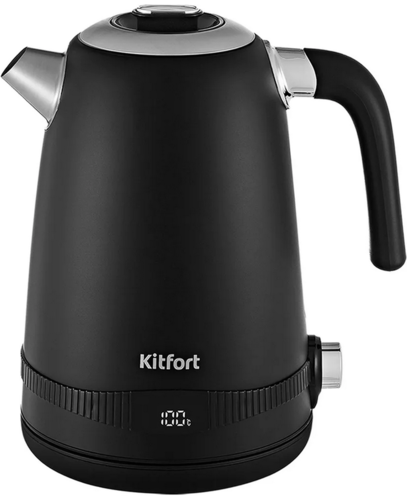 Купить Электрочайник Kitfort KT-6121-1 черный в интернет-магазине DNS. Характеристики, цена Kitfort KT-6121-1 | 5329156.