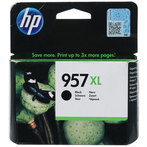 Купить Картридж HP 957XL (L0R40AE) черный в интернет-магазине DNS. Характеристики, цена HP 957XL (L0R40AE) | 7981804.