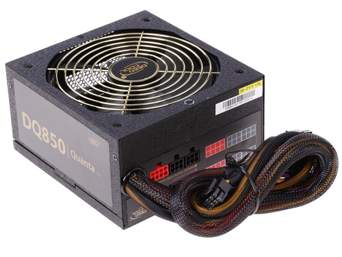 Купить БП Deepcool DQ EVO 850W (80+ Gold, ATX v2.3, Active PFC, 140mm Fan, CM, 24+4+4, 6xSATA, 4xPCI-E(6+2)) [DQ850 EVO] в интернет-магазине DNS. Характеристики, цена  | 1017971.