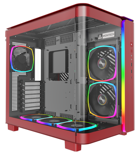 Купить Корпус MONTECH KING 95 PRO [King 95 Pro Red] красный в интернет-магазине DNS. Характеристики, цена MONTECH KING 95 PRO | 5432004.