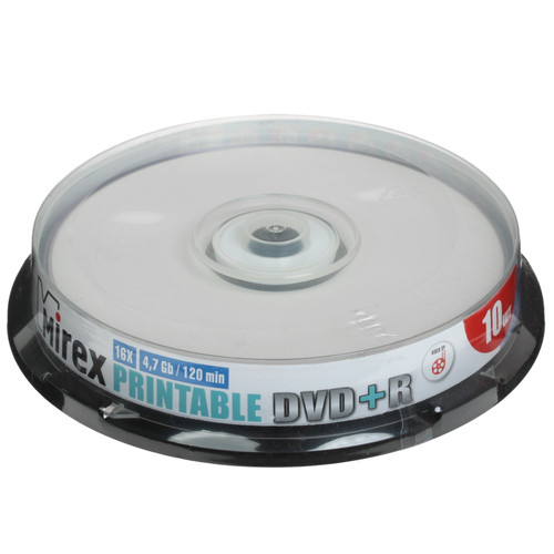 Купить DVD-диск Mirex DVD+R в интернет-магазине DNS. Характеристики, цена  | 4804165.