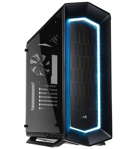 Купить Корпус Miditower AeroCool P7-C1 BG Black, USB3, Window, без БП в ...