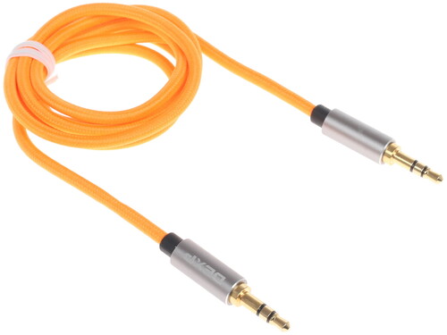 Купить Кабель 3.5 Jack (M) - 3.5 Jack (M), 1m, DEXP [JJMM1MPLO ] В оплетке; Металл; Оранжевый в интернет-магазине DNS. Характеристики, цена  | 1122118.