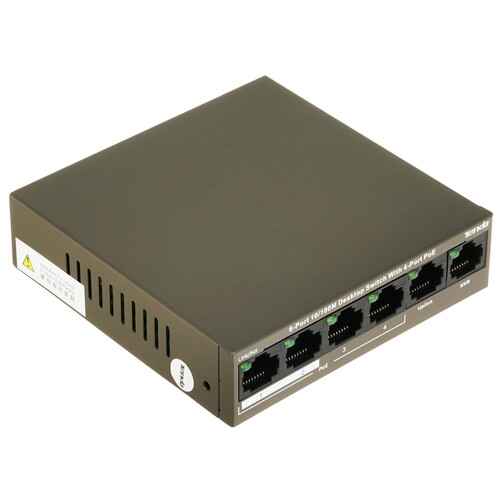 Купить Коммутатор Tenda TEF1106P-4-63W в интернет-магазине DNS. Характеристики, цена Tenda TEF1106P-4-63W | 4856773.