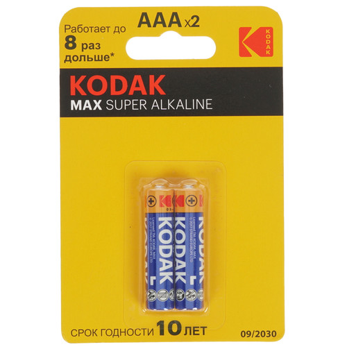 Купить Батарейка Kodak MAX AAA (LR03/FR03) в интернет-магазине DNS. Характеристики, цена Kodak MAX | 5318936.
