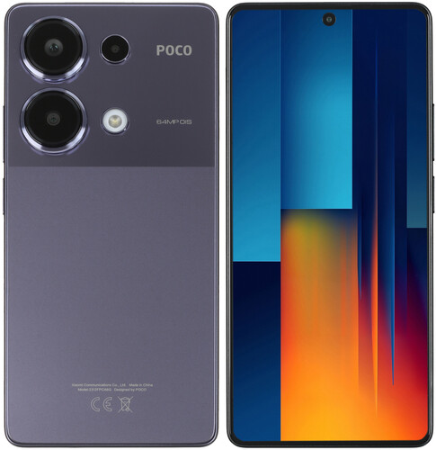 Купить 6.67" Смартфон POCO M6 Pro 256 ГБ фиолетовый в интернет-магазине DNS. Характеристики, цена POCO M6 Pro | 5441640.