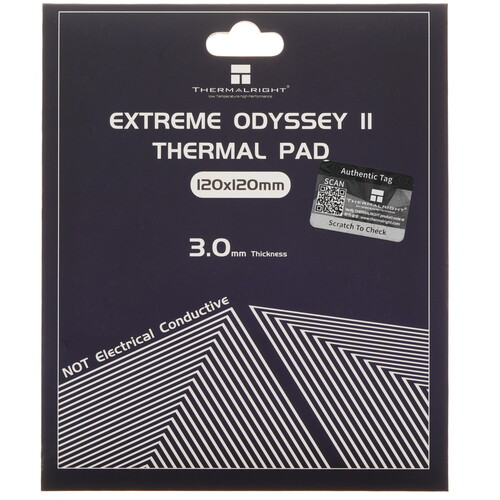 Купить Термопрокладка  Thermalright Extreme Odyssey II [ODYSSEY-II-120X120-3.0] в интернет-магазине DNS. Характеристики, цена Thermalright Extreme Odyssey II | 5421944.