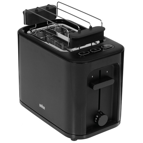 Купить Тостер Braun HT 3010 BK черный в интернет-магазине DNS. Характеристики, цена Braun HT 3010 BK | 8113499.
