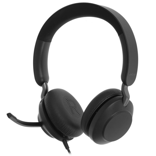 Купить Проводные наушники Jabra Evolve2 40  черный 2021 в интернет-магазине DNS. Характеристики, цена Jabra Evolve2 40 | 4865876.