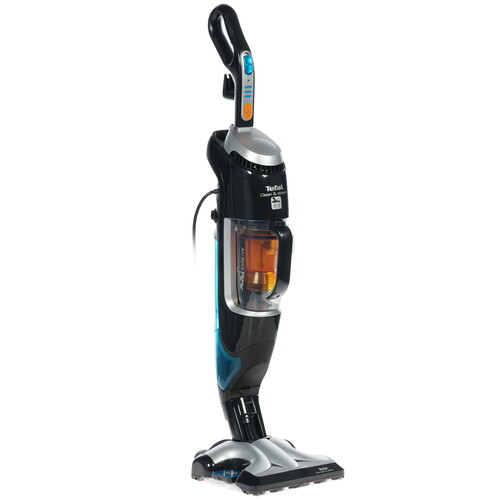Купить Паровой пылесос вертикальный Tefal Clean & Steam VP7545RH черный ...