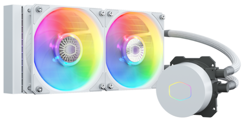 Купить Система охлаждения Cooler Master MasterLiquid ML240L ARGB WHITE EDITION V2  белая в интернет-магазине DNS. Характеристики, цена Cooler Master MasterLiquid ML240L ARGB WHITE EDITION V2 | 4835291.