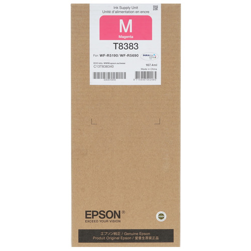 Купить Картридж Epson T8383 пурпурный в интернет-магазине DNS. Характеристики, цена Epson T8383 | 1007850.