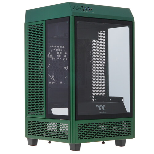 Купить Корпус Thermaltake The Tower 100 Racing Green [CA-1R3-00SCWN-00] зеленый в интернет-магазине DNS. Характеристики, цена Thermaltake The Tower 100 Racing Green | 4852250.