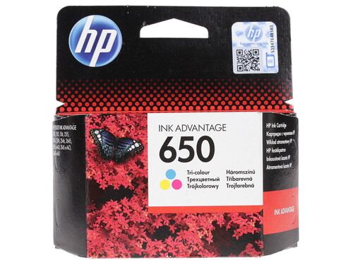 Купить Картридж HP 650 (CZ102AE) многоцветный в интернет-магазине DNS. Характеристики, цена HP 650 (CZ102AE) | 0154926.
