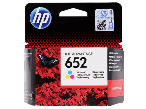 Купить Картридж HP 652 (F6V24AE) голубой, желтый, пурпурный в интернет-магазине DNS. Характеристики, цена HP 652 (F6V24AE) | 1023041.