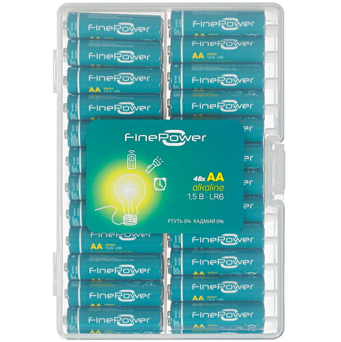 Купить Батарейка FinePower AA (LR6/ER14505/FR6/R6P) в интернет-магазине DNS. Характеристики, цена FinePower | 5090033.