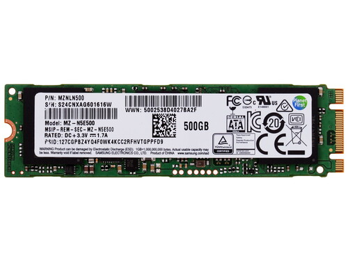 Купить Твердотельный накопитель SSD M.2 2280 500Gb Samsung 850 EVO [MZ-N5E500BW] Samsung_MGX (R540/W500MB/s) в интернет-магазине DNS. Характеристики, цена  | 1018004.