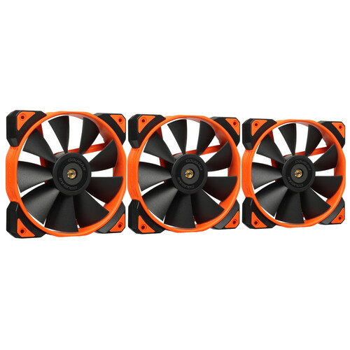 Купить Комплект вентиляторов Cougar MHP120 [3MMHP12R3.0001] оранжевый в интернет-магазине DNS. Характеристики, цена Cougar MHP120 | 5080698.