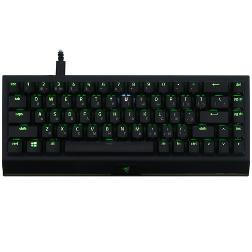 Купить Клавиатура  проводная + беспроводная Razer BlackWidow V3 Mini HyperSpeed в интернет-магазине DNS. Характеристики, цена Razer BlackWidow V3 Mini HyperSpeed | 5483483.