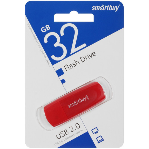 Купить Память USB Flash 32 ГБ Smartbuy Scout [SB032GB2SCR] в интернет-магазине DNS. Характеристики, цена Smartbuy Scout | 9954182.