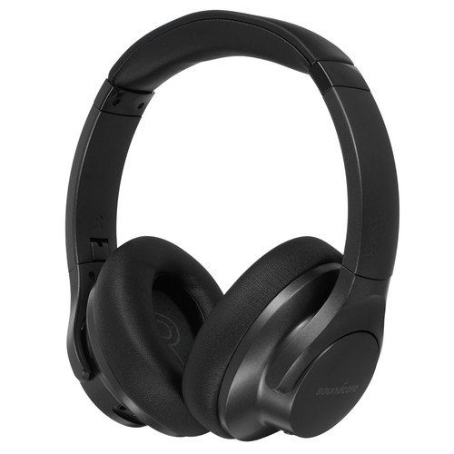 Купить Беспроводные/проводные наушники Anker Soundcore Life Q20+  черный в интернет-магазине DNS. Характеристики, цена Anker Soundcore Life Q20+ | 5006725.