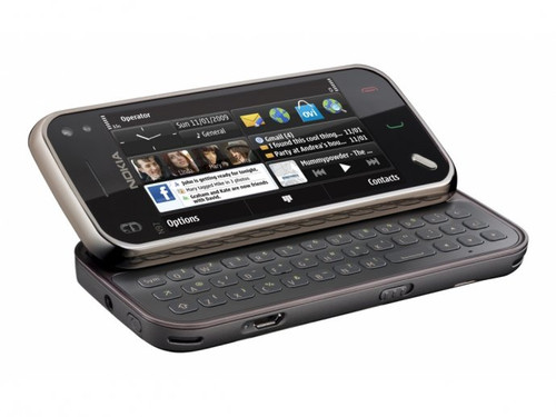 Купить Сотовый телефон Nokia N97 mini Cherry Black GSM/3G/TFT/640x360/5Мп/8Гб/MicroSD/GPRS/EDGE/WiFi/BT/FM/GPS/Symbian OSv9.4 в интернет-магазине DNS. Характеристики, цена  | 0117290.
