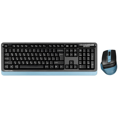 Купить Клавиатура+мышь беспроводная   A4Tech Fstyler FG1035 черный в интернет-магазине DNS. Характеристики, цена A4Tech Fstyler FG1035 | 5424251.