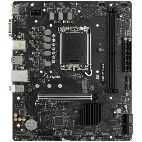 Купить Материнская плата MSI PRO H610M-E в интернет магазине DNS ...