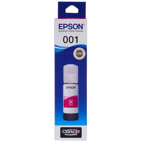 Купить Чернила водорастворимые Epson T001 (C13T03Y300) пурпурный в интернет-магазине DNS. Характеристики, цена Epson T001 (C13T03Y300) | 5062140.