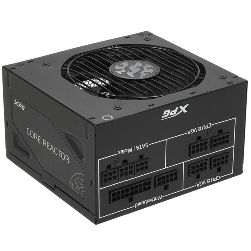 Купить Блок питания ADATA XPG CORE REACTOR 650 [COREREACTOR650G-BKCEU] черный в интернет-магазине DNS. Характеристики, цена ADATA XPG CORE REACTOR 650 | 4743845.