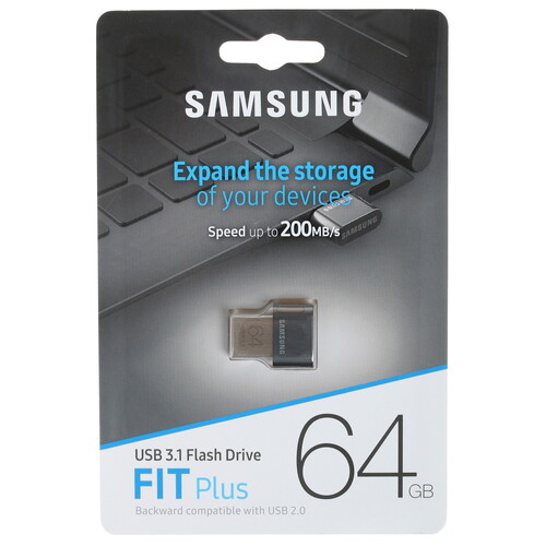 Купить Память USB Flash 64 ГБ Samsung FIT [MUF-64AB/APC] в интернет-магазине DNS. Характеристики, цена Samsung FIT | 1310598.