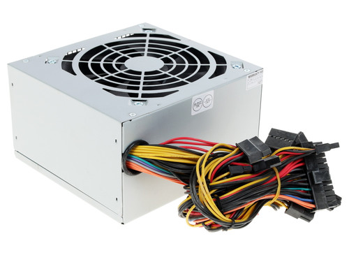 Купить Блок питания POWERMAN 500W [PM-500ATX-F] серый в интернет-магазине DNS. Характеристики, цена POWERMAN 500W | 1104899.