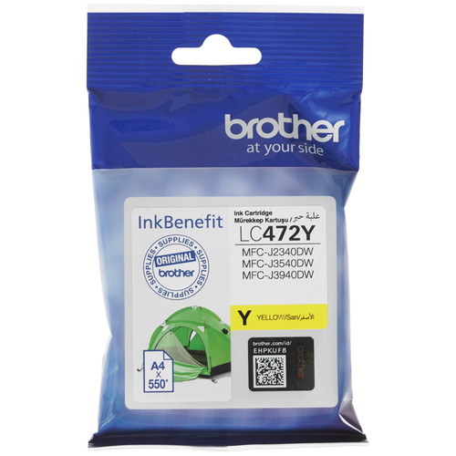 Купить Картридж Brother LC472Y желтый в интернет-магазине DNS. Характеристики, цена Brother LC472Y | 5099306.